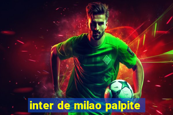 inter de milao palpite